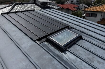 天窓からの雨漏り